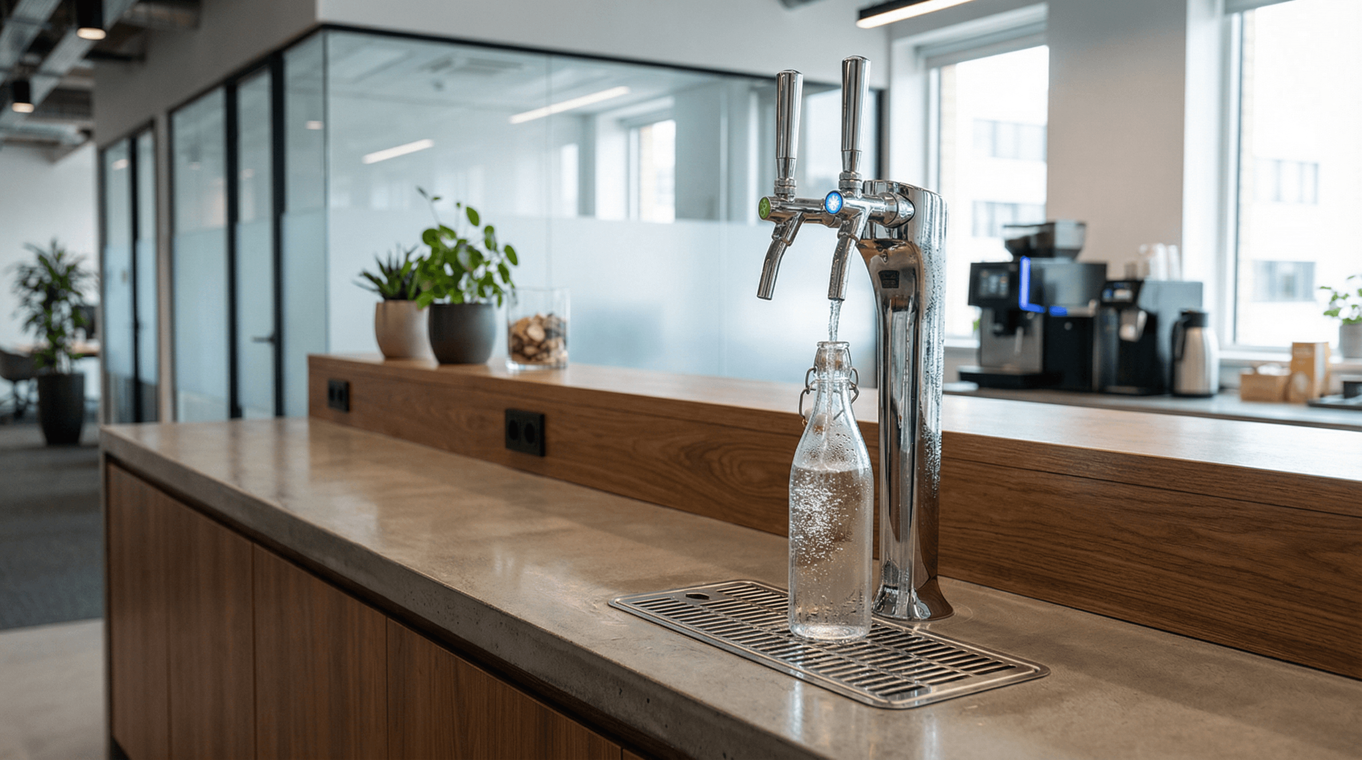 Natura D5i 2TT under counter water system
