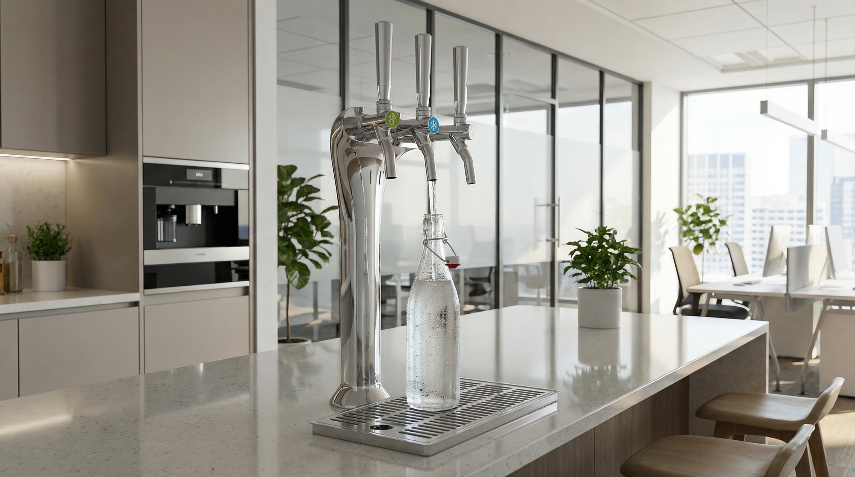 Natura D5i 3TT under counter water system