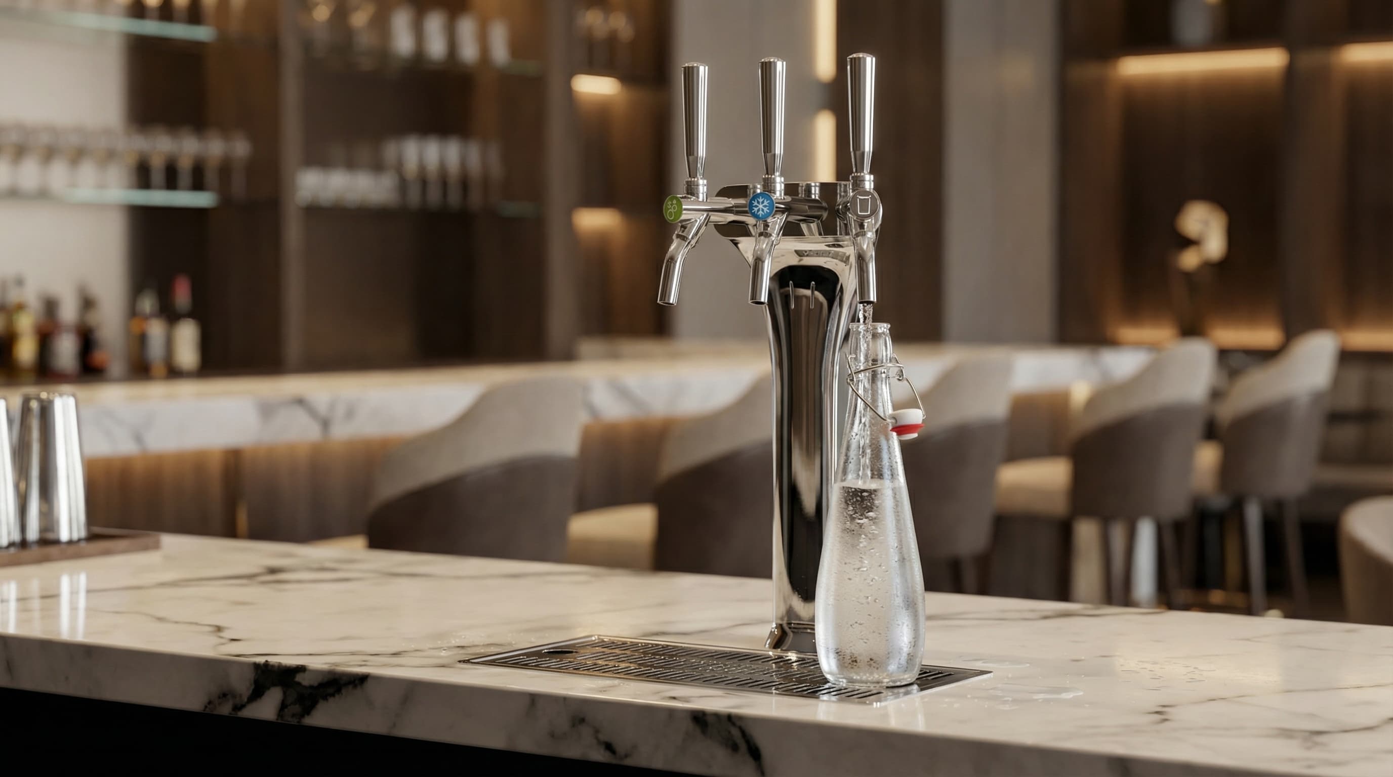 Natura D5i 3TT under counter water system